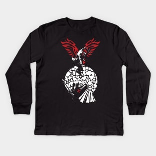 An Eagles Drop Kids Long Sleeve T-Shirt